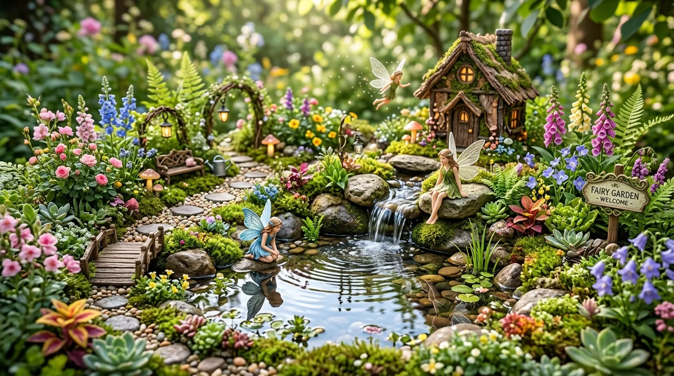 Bridge Feature in a Fairy Scene